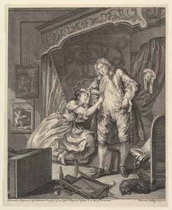 Na, 15 december 1736 door William Hogarth