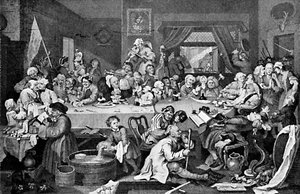 Een verkiezingsfeest, 1755