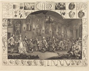 Analyse van Schoonheid: pl.2 door William Hogarth