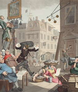 Beer Street, illustratie uit 
