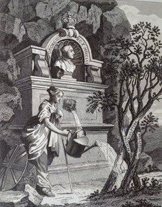 Catalogus van de tentoonstelling van kunstenaars door William Hogarth