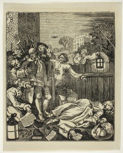 Wreedheid in perfectie door William Hogarth