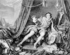 David Garrick als Richard III