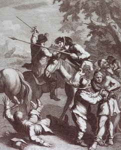 Gravure door William Hogarth door William Hogarth