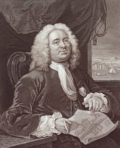Gravure van Daniel Lock Esq door William Hogarth door William Hogarth