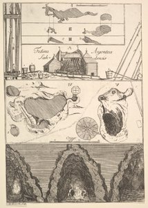 Fodina argentea Sahlensis - Een Zilvermijn bij Sala - I uit Aubry de La Mottrayes Tra..., 1723-24 door William Hogarth
