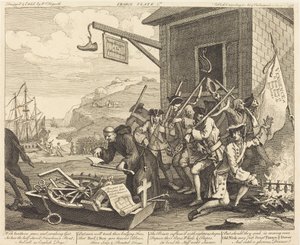 Frankrijk door William Hogarth