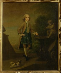 Horace Walpole, 10 jaar oud, 1727-8 door William Hogarth