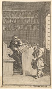 Hudibras en de Advocaat Zeventien Kleine Illustraties voor Samuel Butlers Hudibras, 1721-26