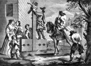 Hudibras door William Hogarth door William Hogarth