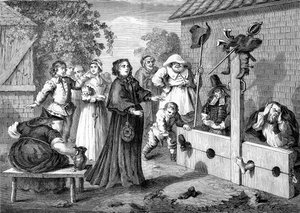 Hudibras door William Hogarth door William Hogarth