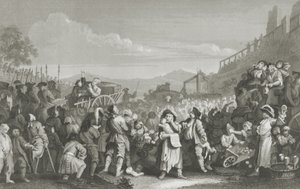 Nietsdoen op de Weg naar Executie door William Hogarth