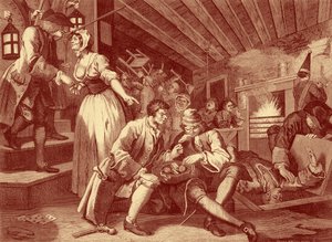 Industry and Idleness door William Hogarth