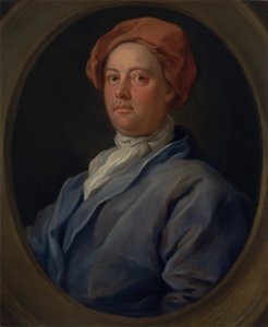 John Palmer, Advocaat van de Inner Temple door William Hogarth
