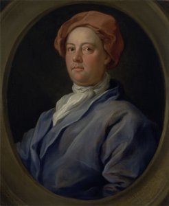 John Palmer, Advocaat van de Inner Temple door William Hogarth