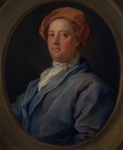 John Palmer, Advocaat van de Inner Temple, 1749 door William Hogarth