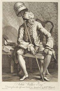 John Wilkes door William Hogarth