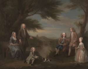 John en Elizabeth Jeffreys en Hun Kinderen