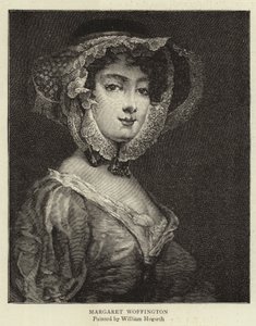 Margaret Woffington door William Hogarth