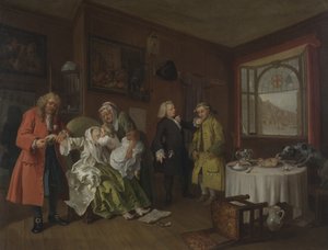 Marriage A-la-Mode door William Hogarth