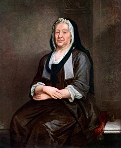 Mevrouw Richard Hogarth, de moeder van de kunstenaar, midden 18e eeuw