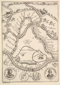 Parke van de Artillerie Aubry de La Mottrayes Reizen door Europa, Azië en int door William Hogarth