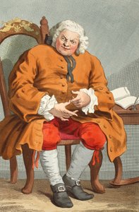 Portret van Simon Fraser, Lord Lovat, 25 augustus 1746, illustratie uit 