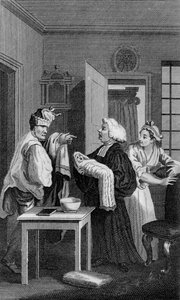 Tweede frontispice voor Tristram Shandy