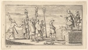 Schandelijke ontslag John Beaver, Romeinse militaire straffen, 1725, na 1725 door William Hogarth