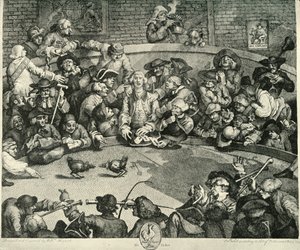 Sport in de Achttiende Eeuw, c1720-1764, 1925 door William Hogarth