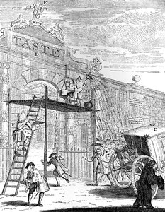 Smaak: De Poort van Burlington House, 1731