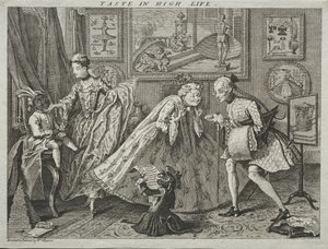 Smaak in het goede leven door William Hogarth