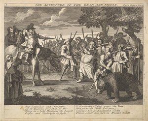 Het avontuur van de beer en de viool Plaat 3: Illustraties bij Samuel Butlers