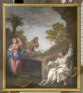 Het altaarstuk van St. Mary Redcliffe (middenpaneel) door William Hogarth