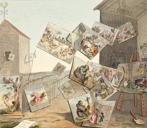 De Slag om de Beelden, illustratie uit 