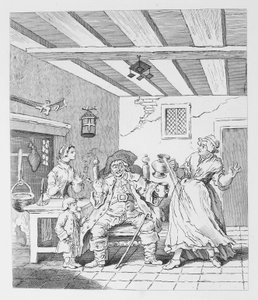 De terugkeer van de boer door William Hogarth