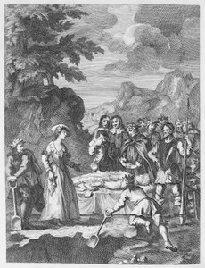 De Begrafenis van Chrystom en Marcella die zichzelf verdedigt