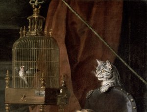 De Graham-kinderen, 1742 (detail)