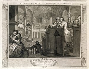 De IJverige Leerling die de Plichten van een Christen Vervult, plaat II van 