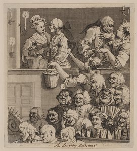 Het lachende publiek