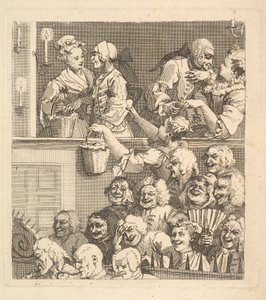 Het lachende publiek, december 1733