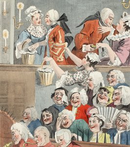 Het lachende publiek, illustratie uit 