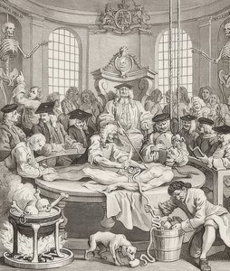 De beloning van wreedheid. Uit: De vier stadia van wreedheid door William Hogarth