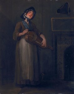 Het Savoyaardse meisje, 1749 door William Hogarth