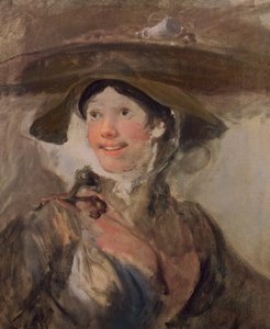 Het garnalenmeisje, ca. 1745 door William Hogarth