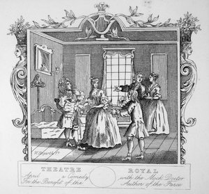 Theatre Royal door William Hogarth