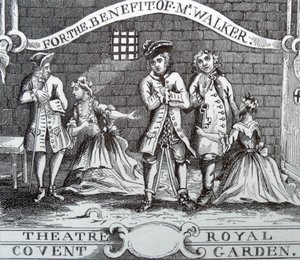 Kaartje voor het Theater