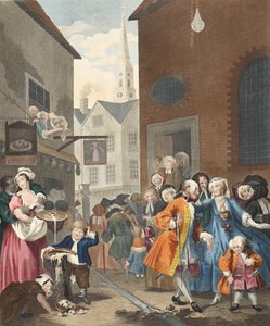 Tijden van de Dag: Middag, illustratie uit 