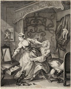 Zonder titel door William Hogarth