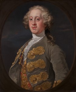 William Cavendish, Markies van Hartington, Later vierde Hertog van Devonshire, 1741 door William Hogarth